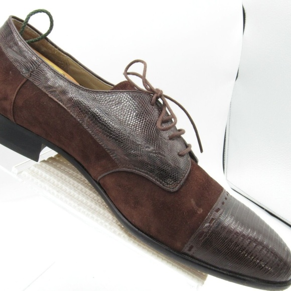 Carlo Morandi M40432 Size 13 M Brown Suede R6C6 main image 7